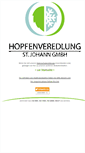 Mobile Screenshot of hopfenveredlung.de